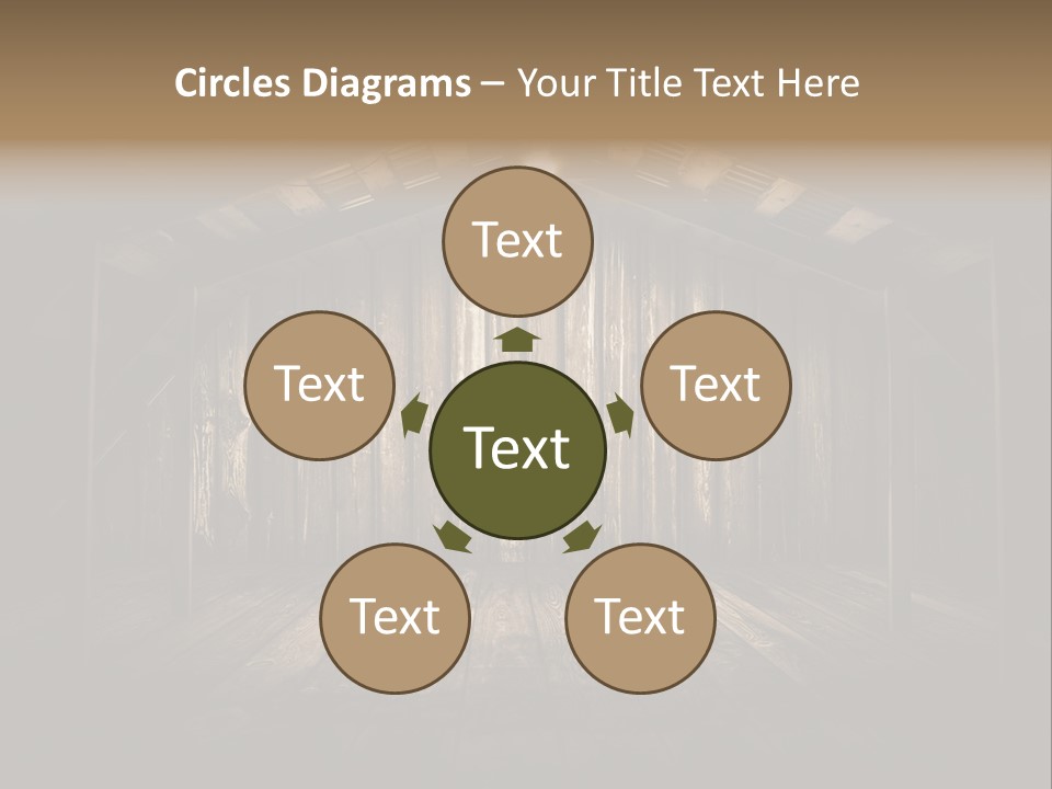 Grungy Blank Space PowerPoint Template