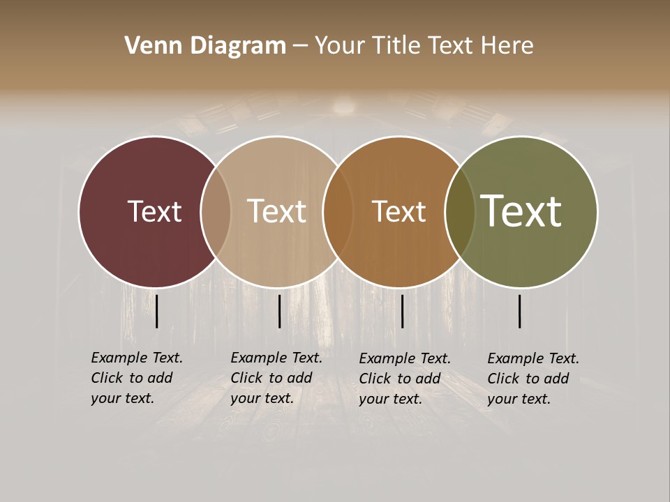 Grungy Blank Space PowerPoint Template
