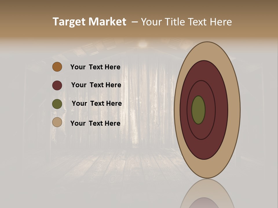 Grungy Blank Space PowerPoint Template