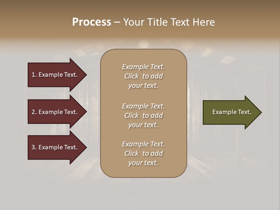 Grungy Blank Space PowerPoint Template