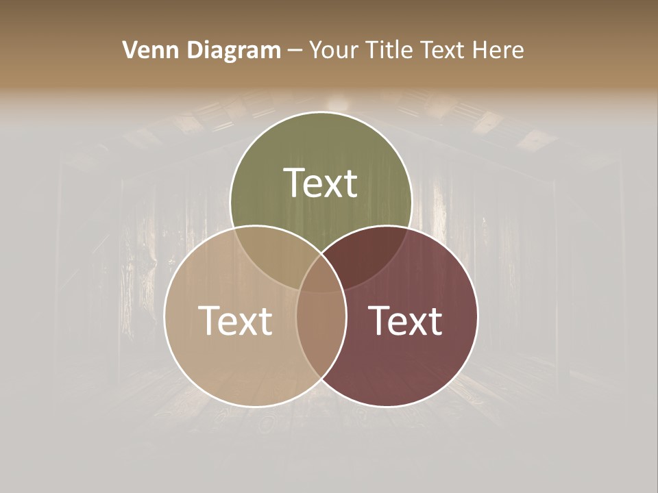 Grungy Blank Space PowerPoint Template