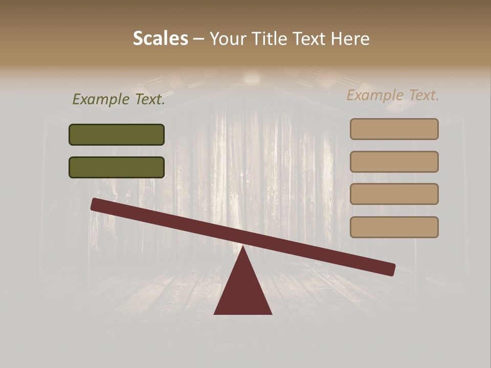 Grungy Blank Space PowerPoint Template