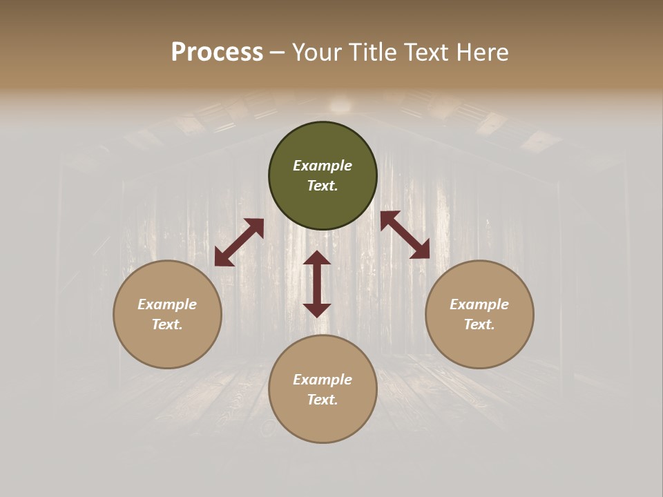 Grungy Blank Space PowerPoint Template