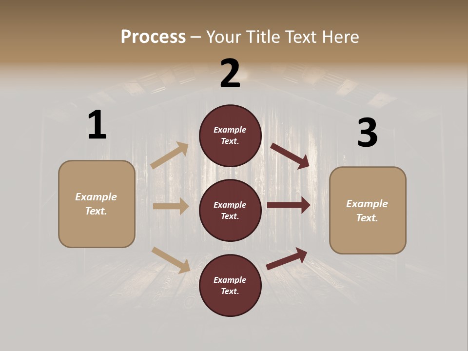 Grungy Blank Space PowerPoint Template
