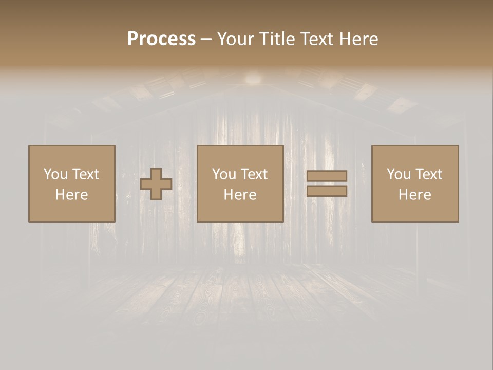 Grungy Blank Space PowerPoint Template