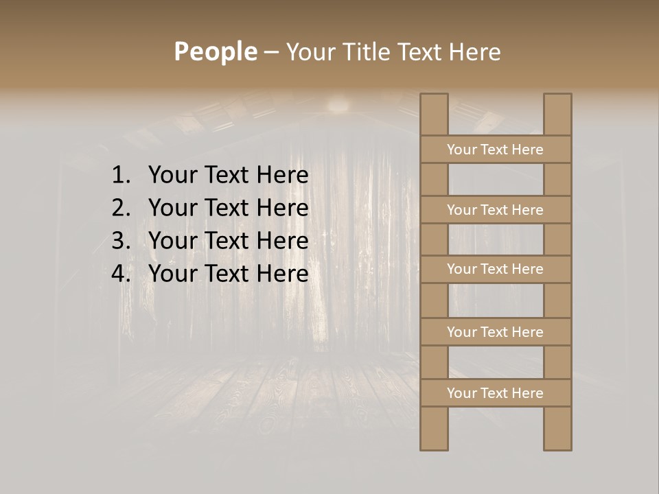 Grungy Blank Space PowerPoint Template