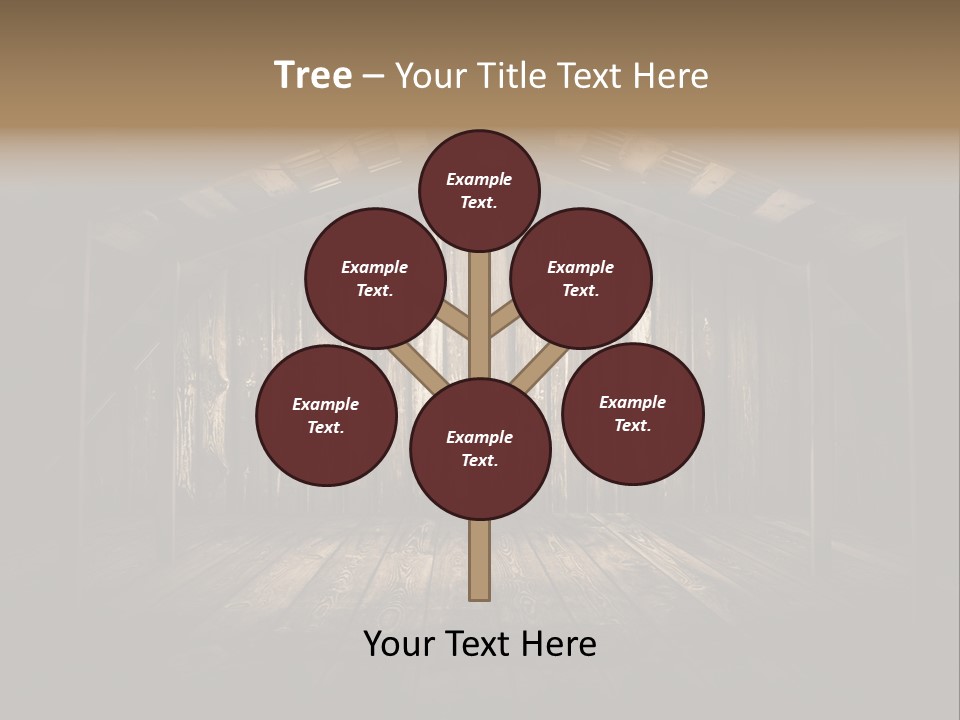 Grungy Blank Space PowerPoint Template