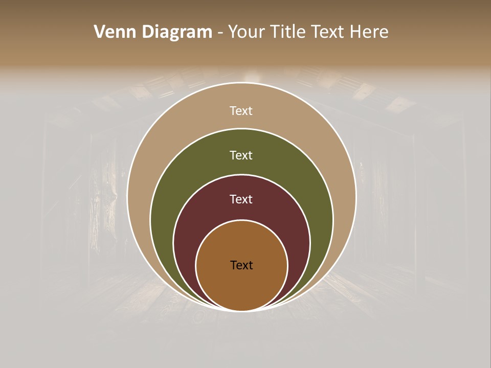 Grungy Blank Space PowerPoint Template