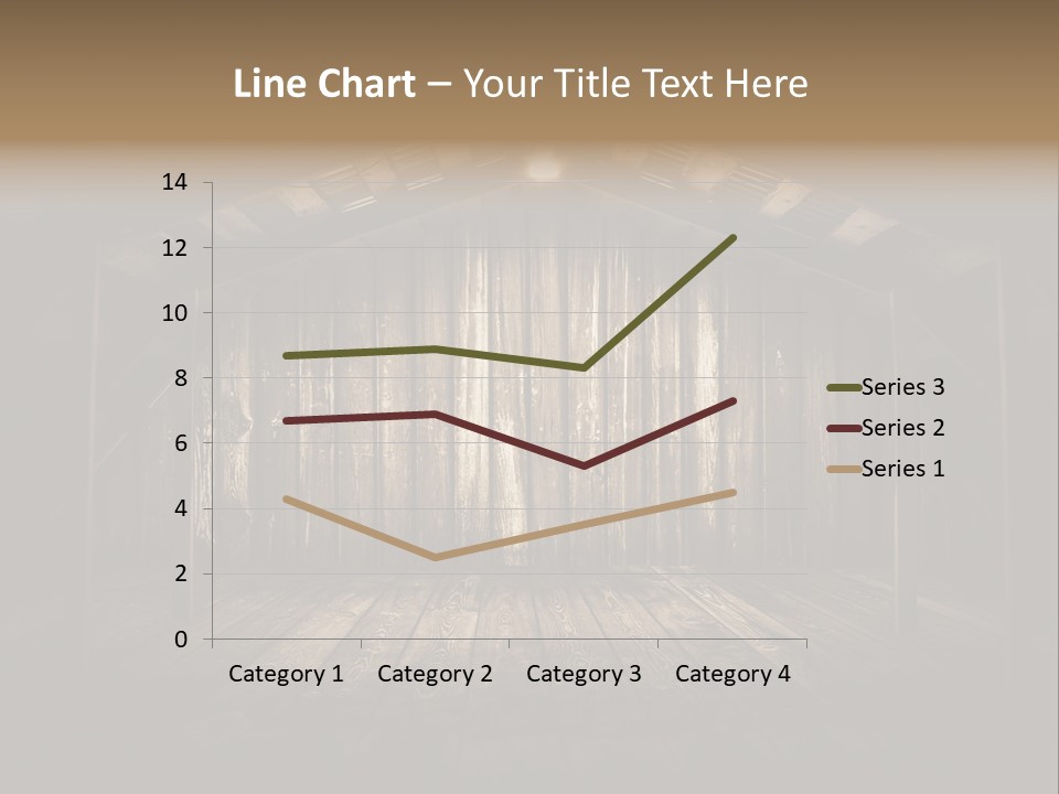 Grungy Blank Space PowerPoint Template