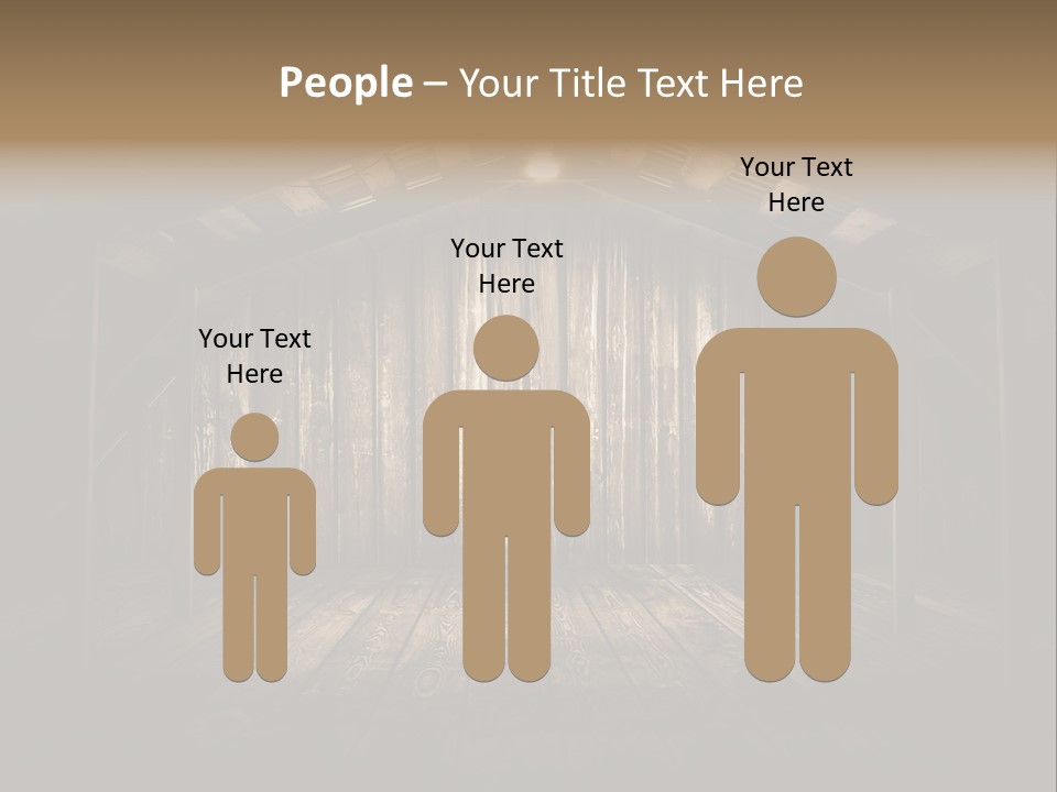 Grungy Blank Space PowerPoint Template