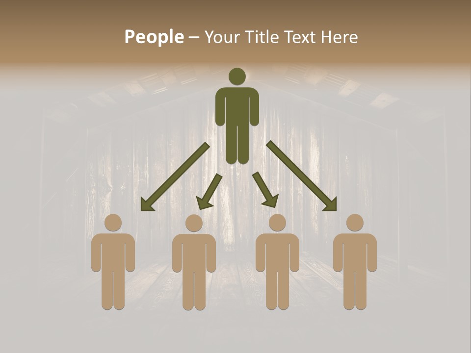 Grungy Blank Space PowerPoint Template