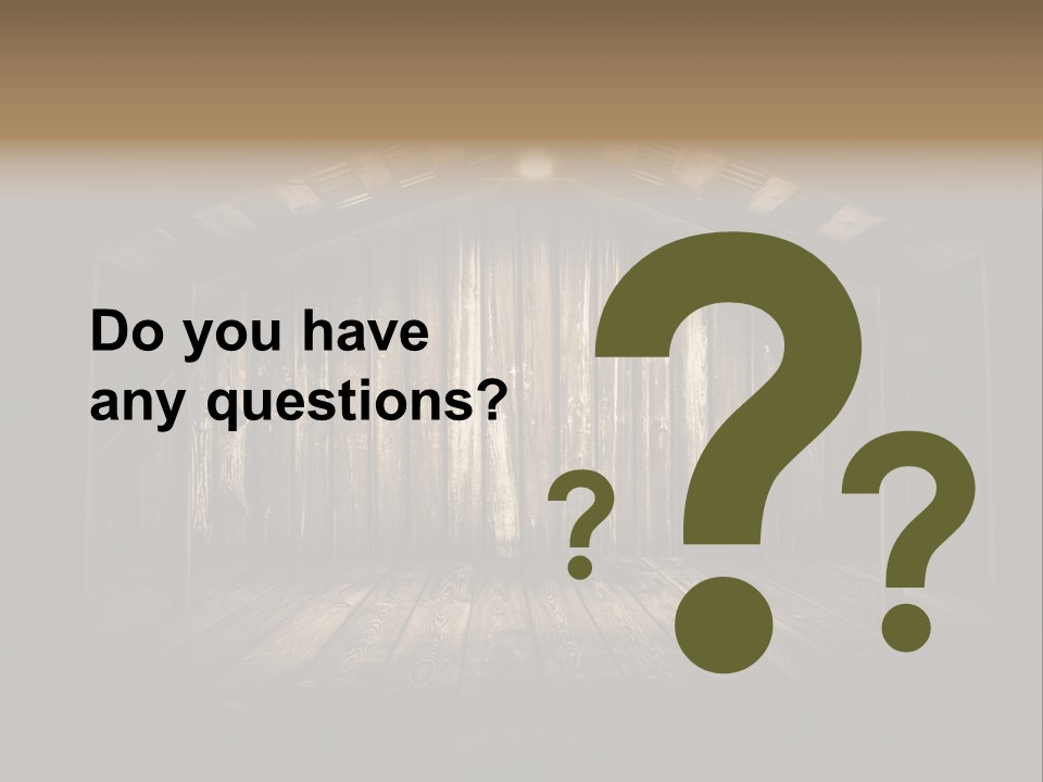 Grungy Blank Space PowerPoint Template