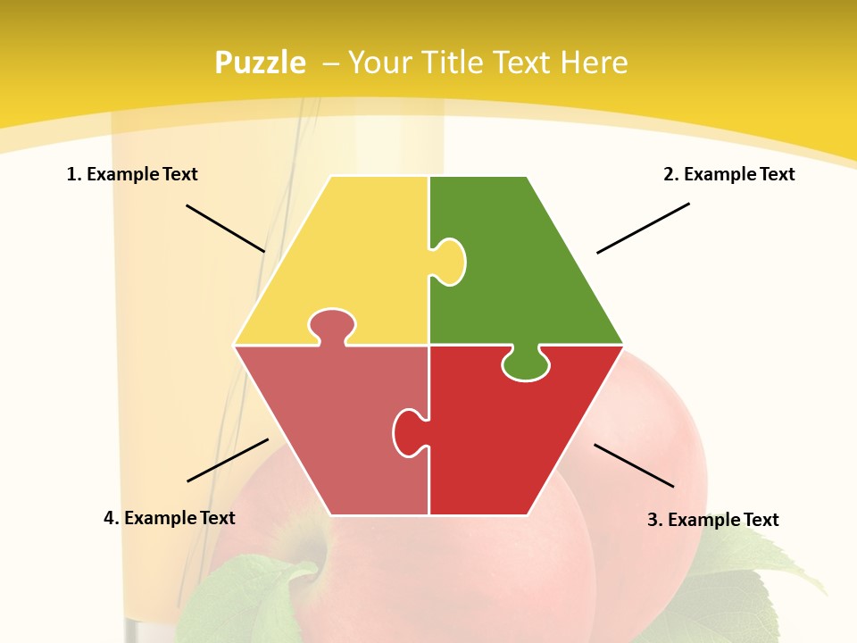 Apple Bright White PowerPoint Template