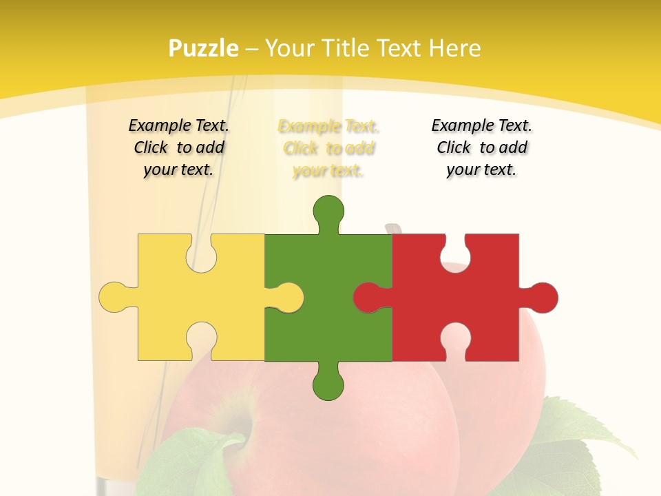 Apple Bright White PowerPoint Template