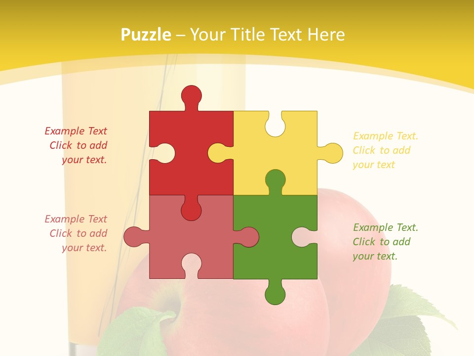 Apple Bright White PowerPoint Template