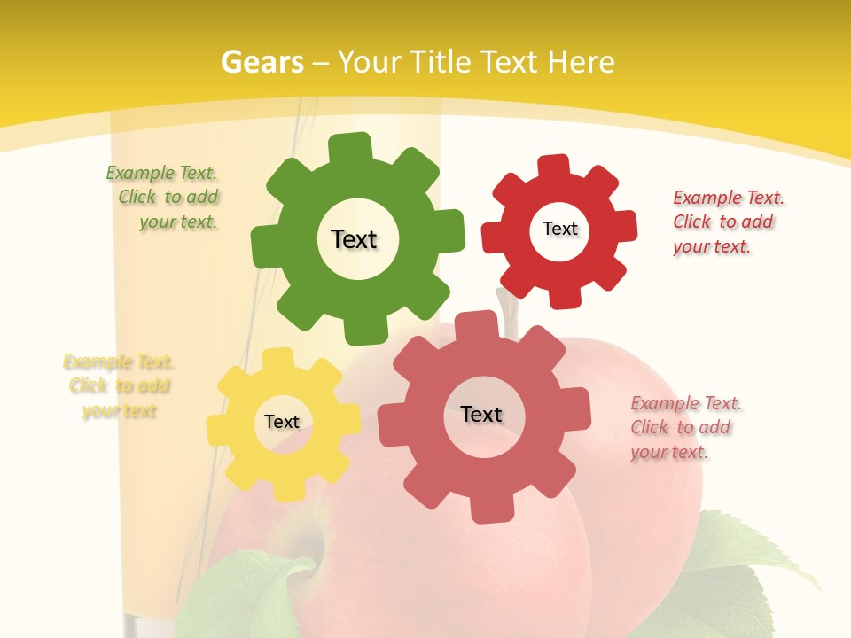 Apple Bright White PowerPoint Template