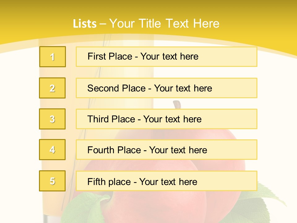 Apple Bright White PowerPoint Template