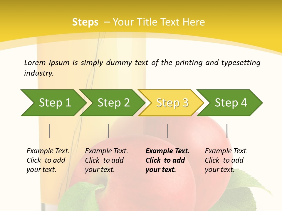 Apple Bright White PowerPoint Template