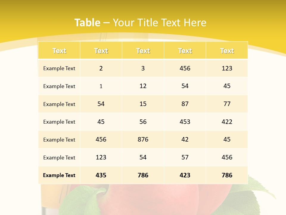 Apple Bright White PowerPoint Template