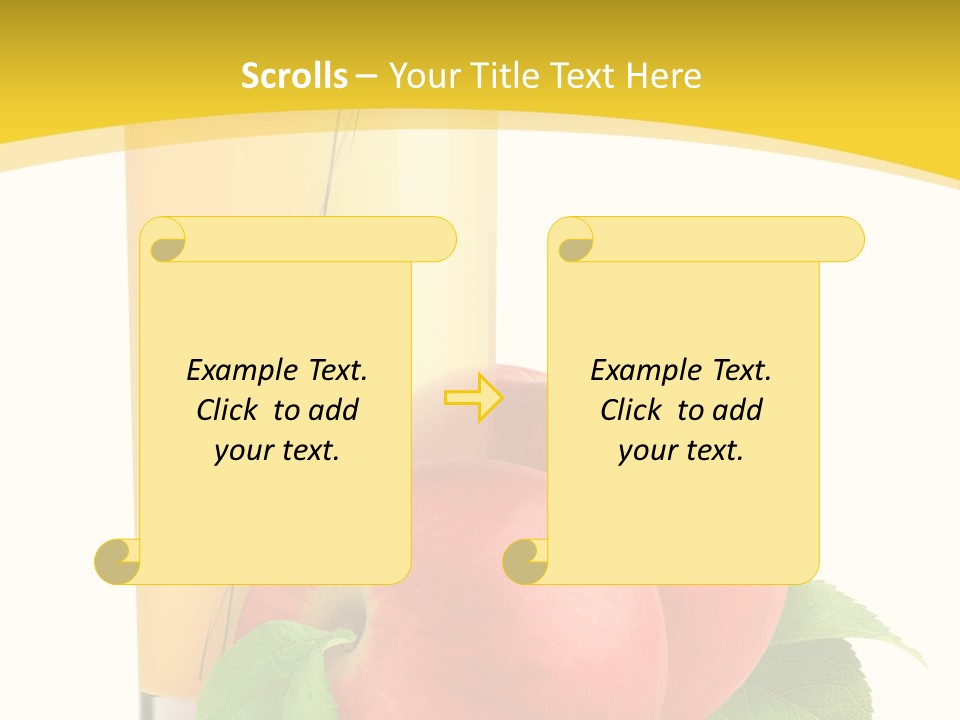 Apple Bright White PowerPoint Template