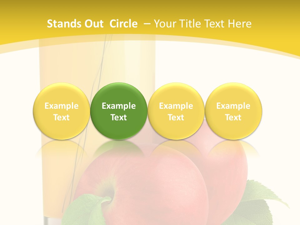 Apple Bright White PowerPoint Template