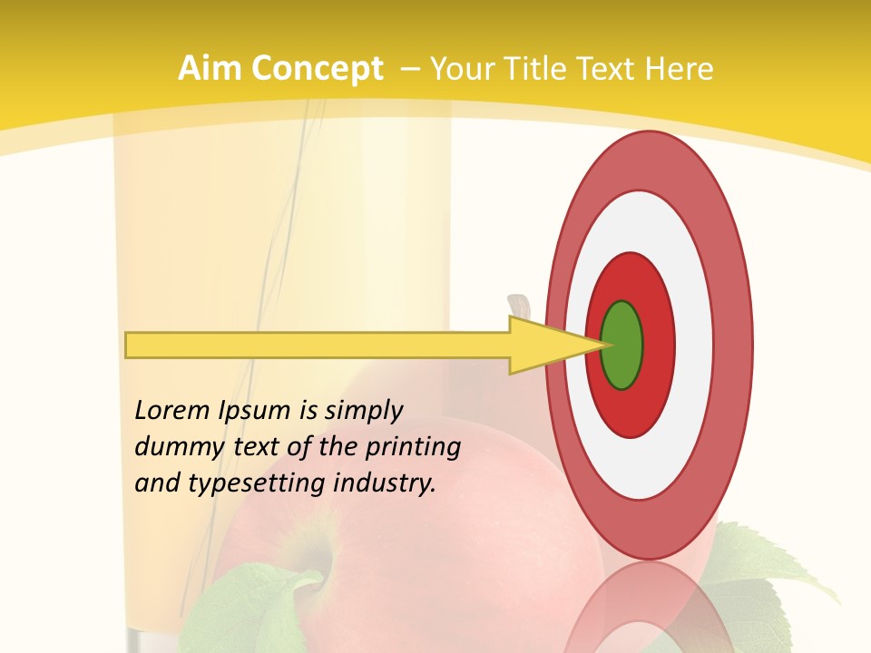 Apple Bright White PowerPoint Template