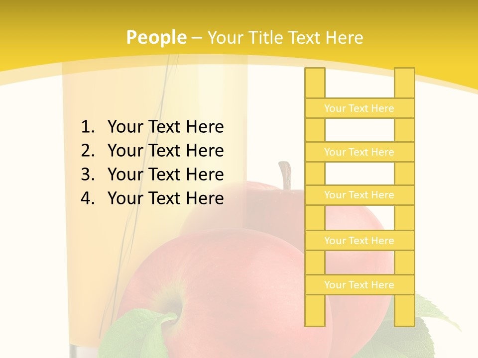 Apple Bright White PowerPoint Template