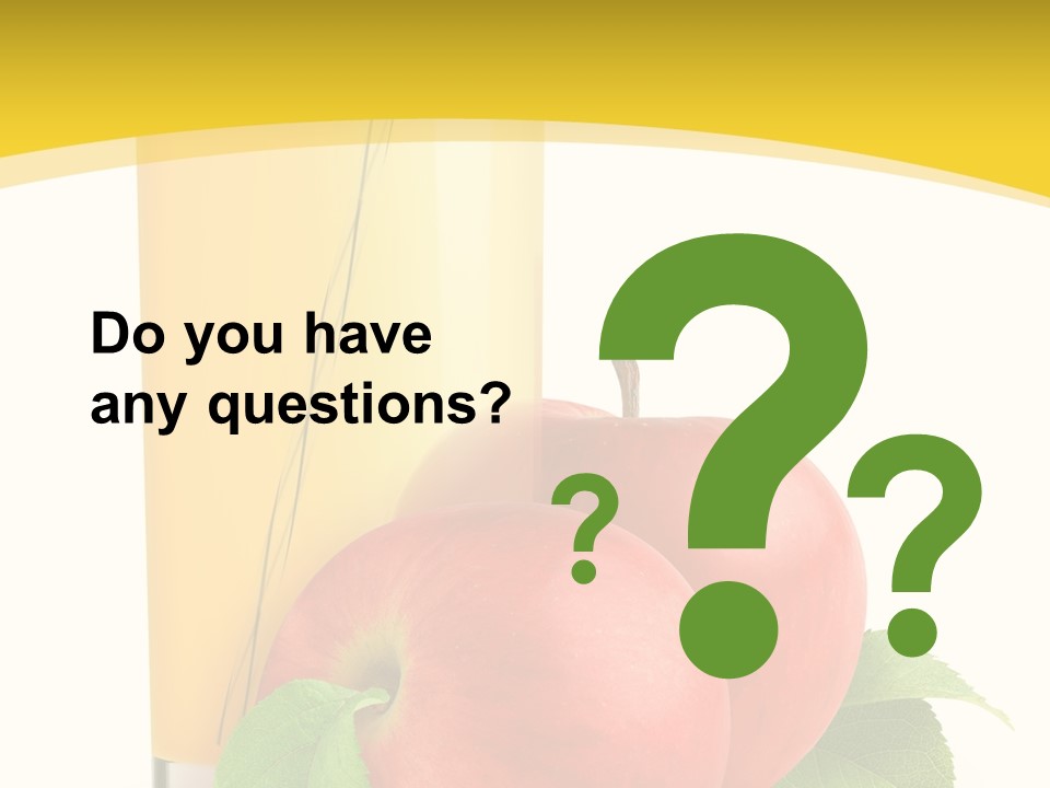 Apple Bright White PowerPoint Template