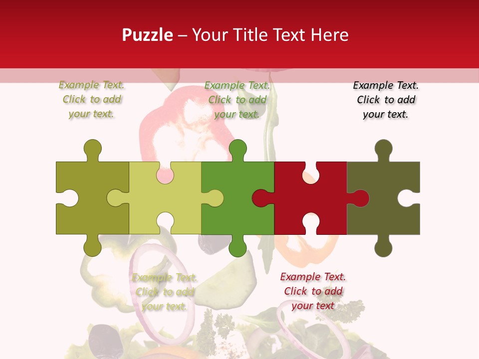 Healthy Fit White PowerPoint Template