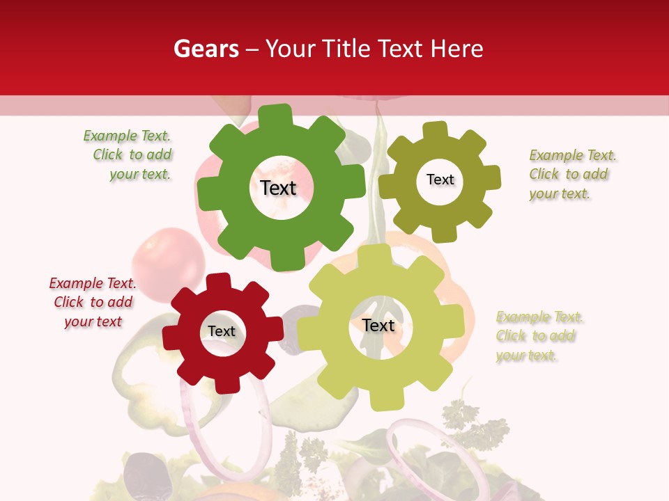 Healthy Fit White PowerPoint Template