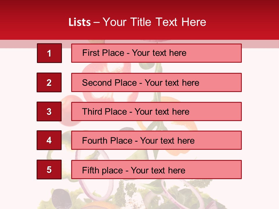 Healthy Fit White PowerPoint Template