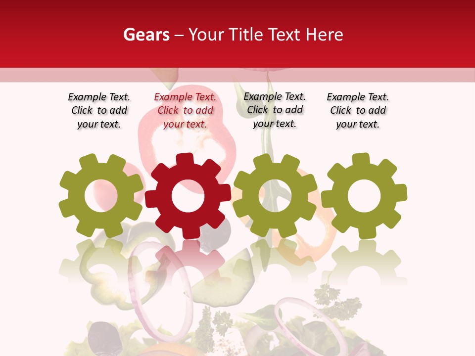 Healthy Fit White PowerPoint Template