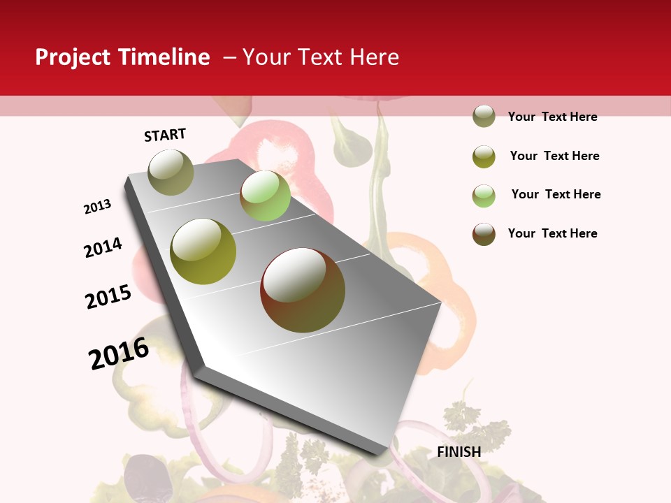 Healthy Fit White PowerPoint Template