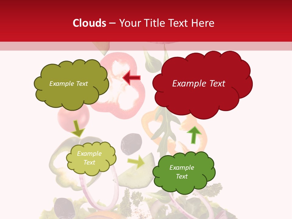 Healthy Fit White PowerPoint Template