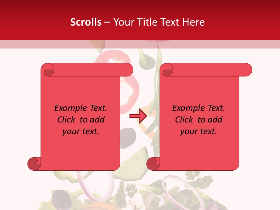 Healthy Fit White PowerPoint Template