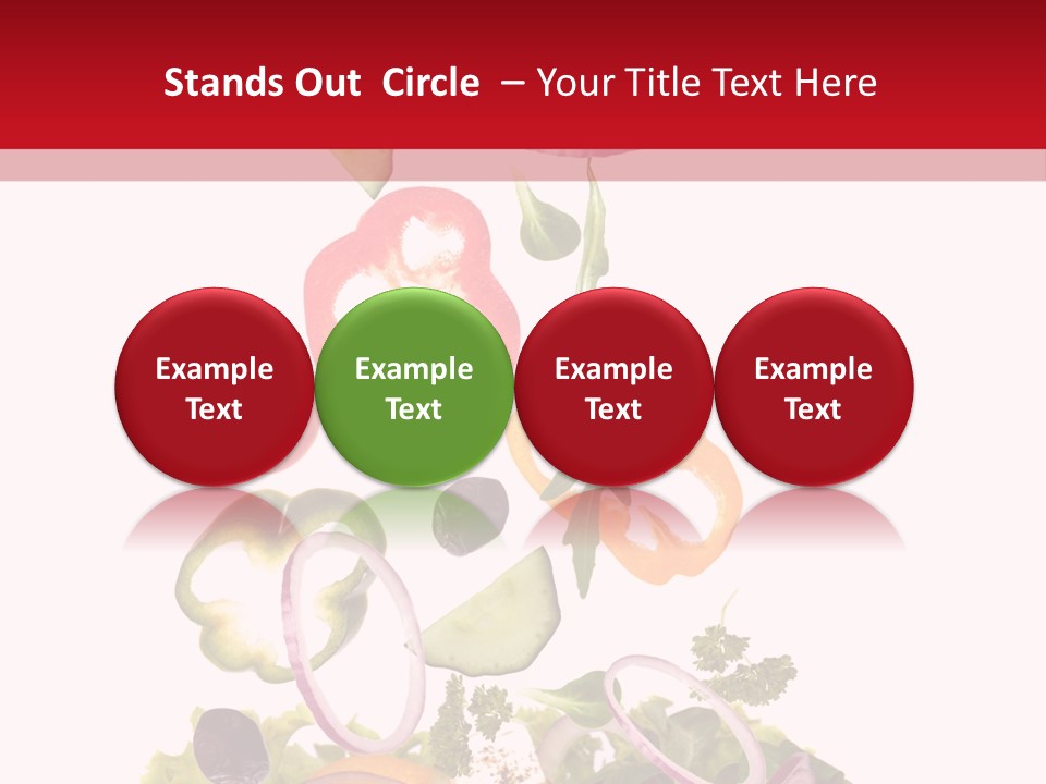 Healthy Fit White PowerPoint Template