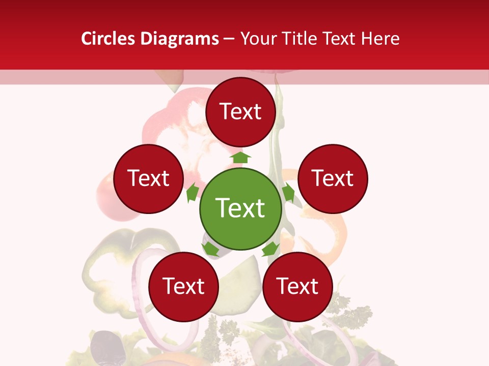 Healthy Fit White PowerPoint Template