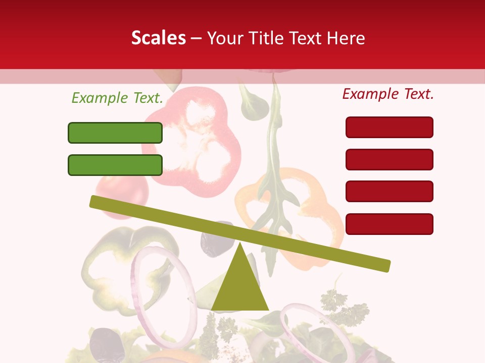 Healthy Fit White PowerPoint Template