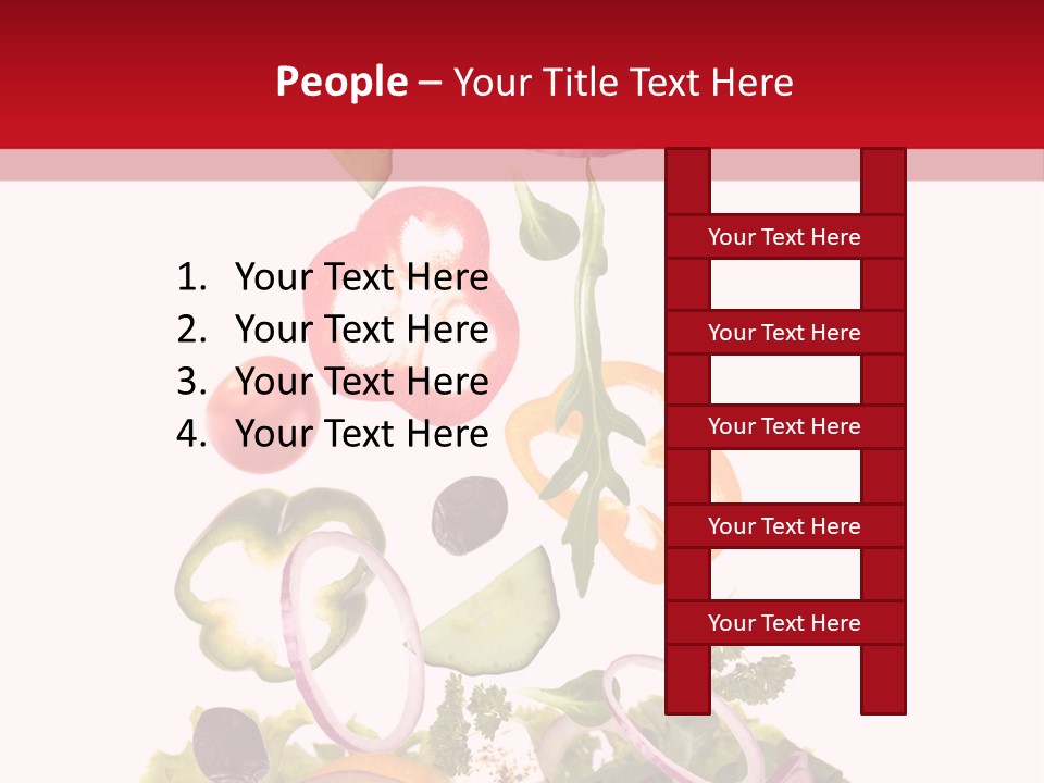Healthy Fit White PowerPoint Template