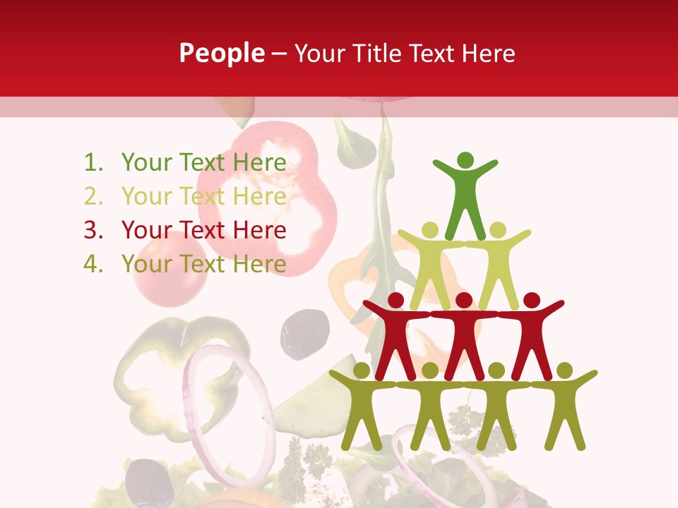 Healthy Fit White PowerPoint Template