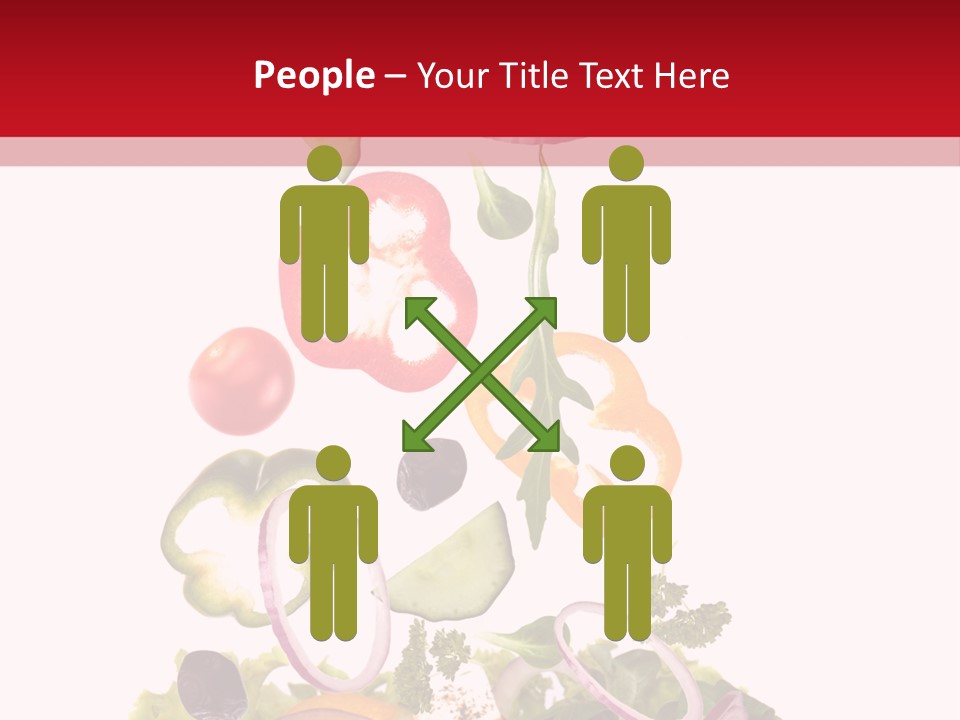 Healthy Fit White PowerPoint Template