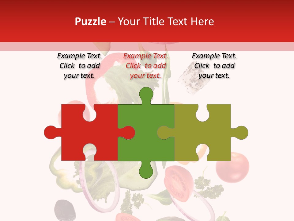 Eat Vegetable Fresh PowerPoint Template