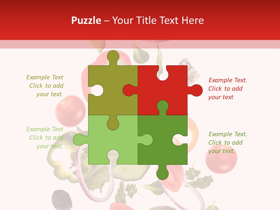 Eat Vegetable Fresh PowerPoint Template