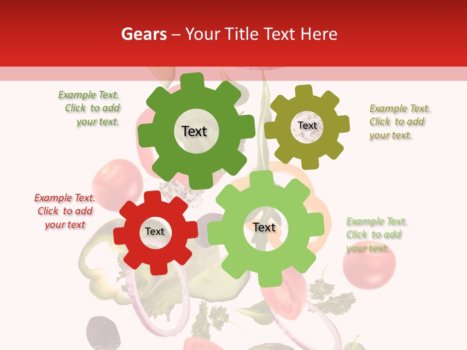 Eat Vegetable Fresh PowerPoint Template