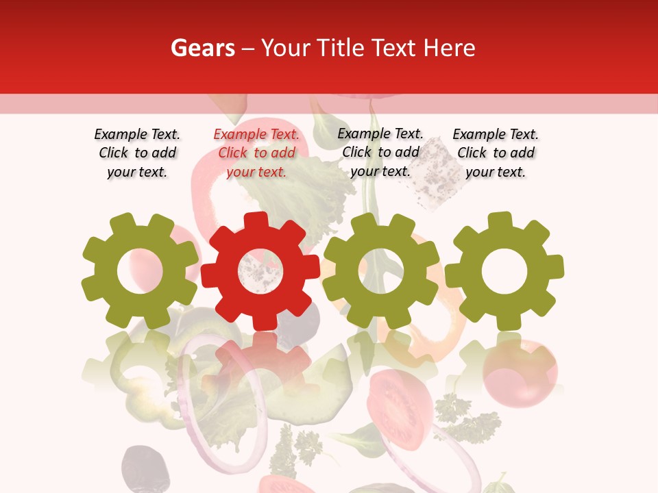 Eat Vegetable Fresh PowerPoint Template