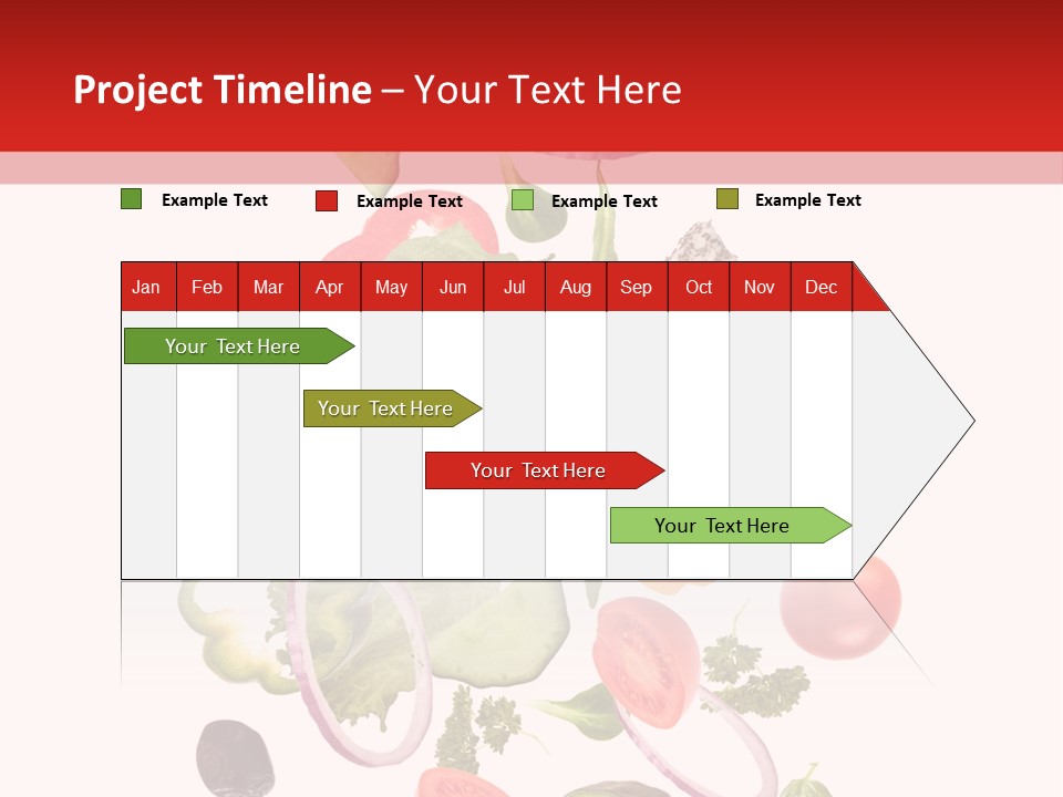 Eat Vegetable Fresh PowerPoint Template