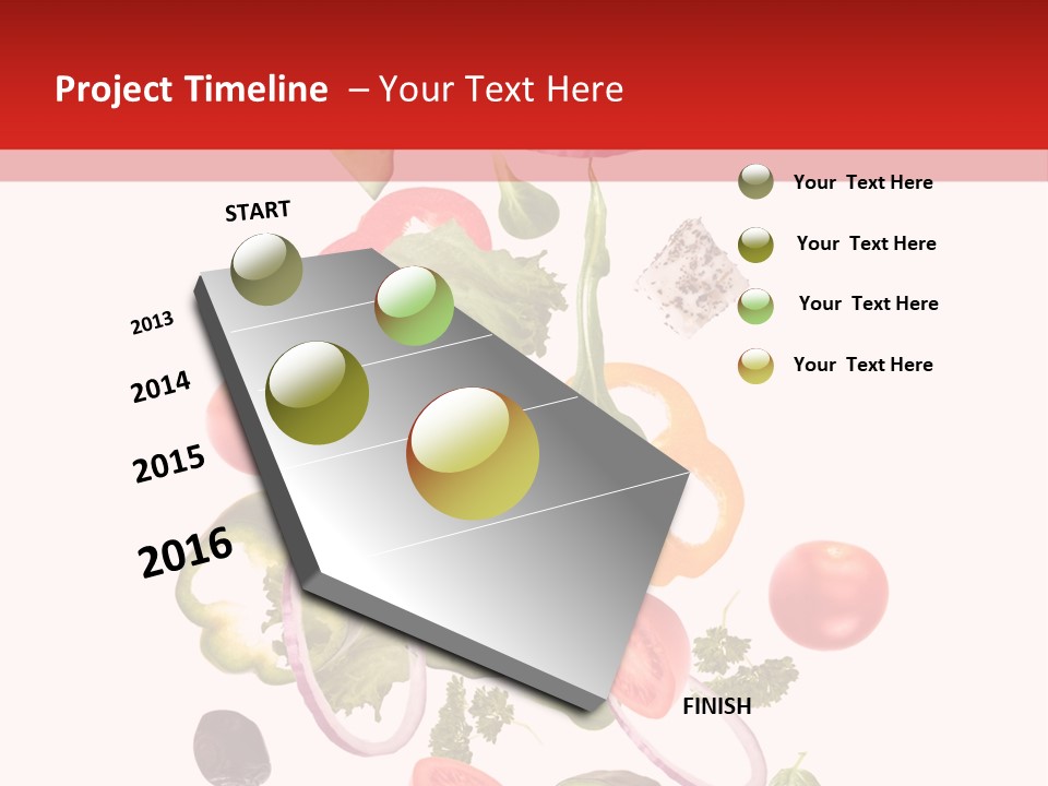 Eat Vegetable Fresh PowerPoint Template