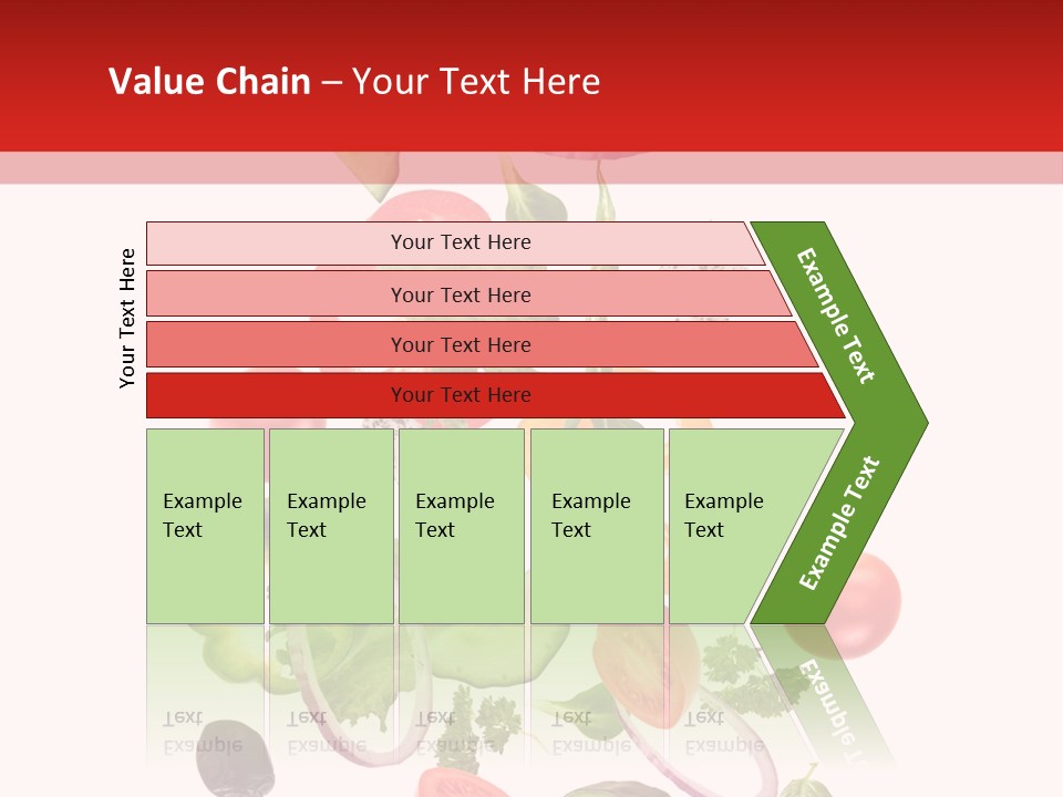 Eat Vegetable Fresh PowerPoint Template