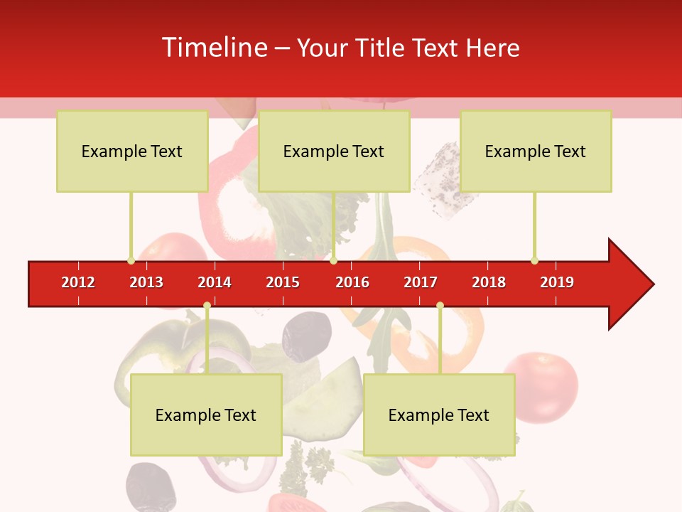 Eat Vegetable Fresh PowerPoint Template