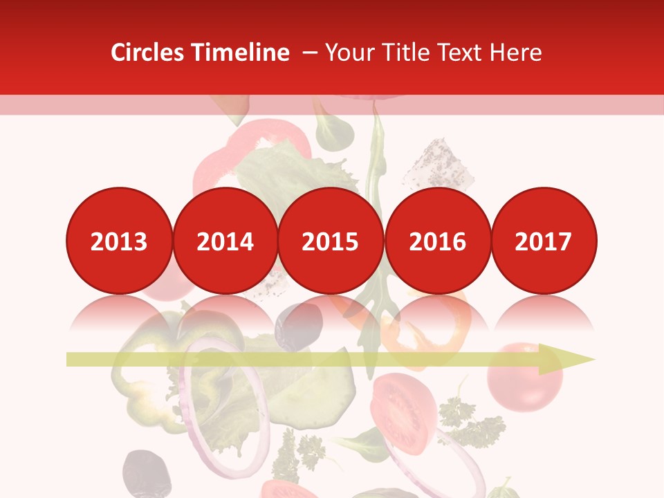 Eat Vegetable Fresh PowerPoint Template